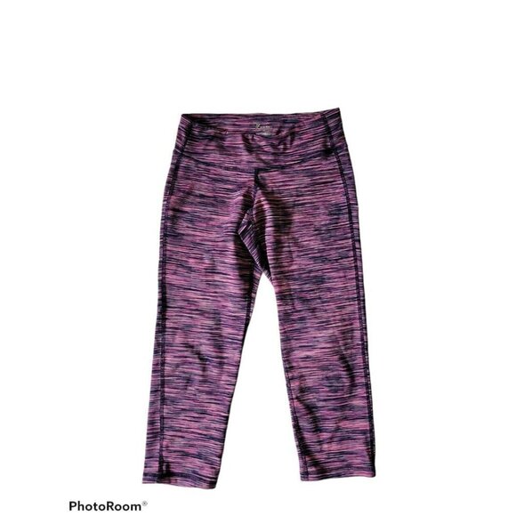 Old Navy Active Women's Capri Leggings Heather Pin - Picture 1 of 6